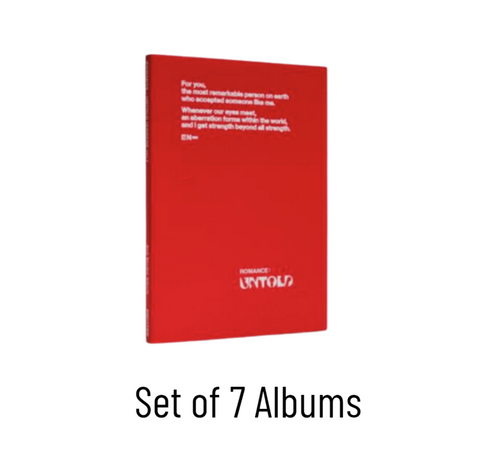 ENHYPEN - ROMANCE : UNTOLD (ENGENE ver.) - SET OF 7 VER.