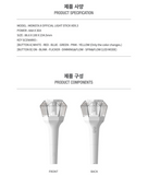[PREORDER] : MONSTA X - OFFICIAL LIGHT STICK VER. 3