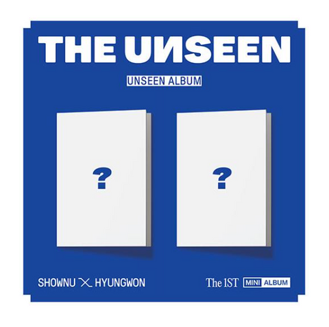 SHOWNU X HYUNGWON (MONSTA X) - THE UNSEEN (UNSEEN ALBUM) LIMITED VERSION
