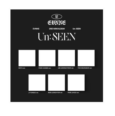 EVNNE - Un: SEEN (Digipack Ver.) - RANDOM VERSION ONLY