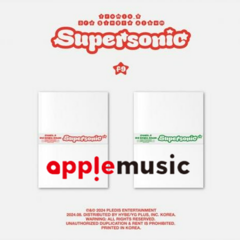 fromis_9 - Supersonic + APPLE MUSIC PHOTOCARD POB *