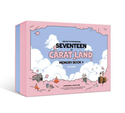 SEVENTEEN - 2023 FAN MEETING 'SEVENTEEN in CARAT LAND' (MEMORY BOOK + DIGITAL CODE)