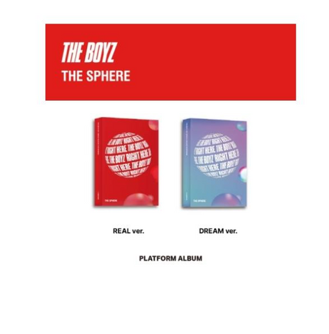 [50% OFF] : THE BOYZ - THE SPHERE (Platform Ver.) - RANDOM VERSION ONLY