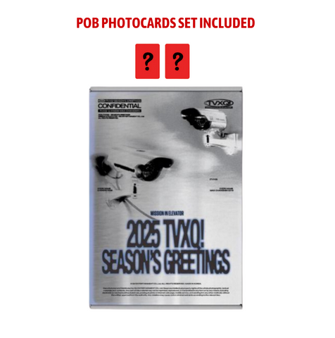 TVXQ! - 2025 SEASON'S GREETINGS + POB PHOTOCARDS SET *