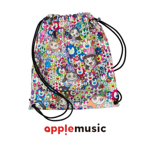NewJeans - 'Supernatural' NJ X MURAKAMI (Drawstring Bag ver.) + APPLE MUSIC PHOTOCARD
