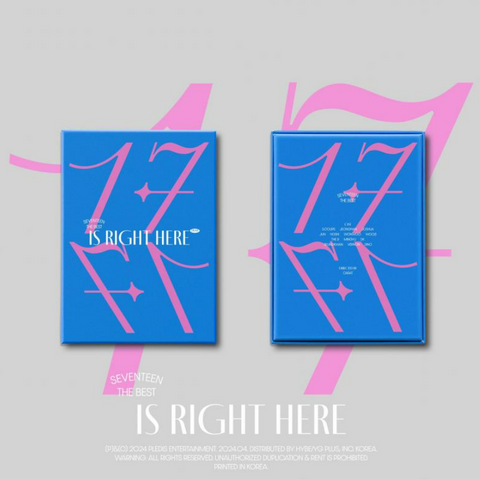 SEVENTEEN - SEVENTEEN BEST ALBUM '17 IS RIGHT HERE' (DEAR Ver.)