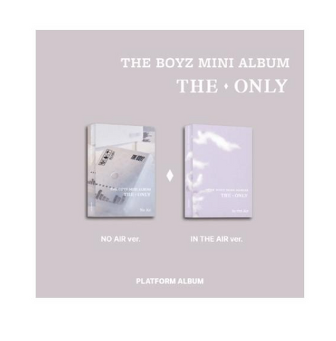 [50% OFF] : THE BOYZ - THE ONLY (Platform Ver.) - RANDOM VERSION ONLY