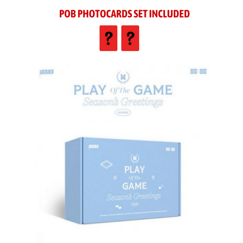 XIUMIN (EXO) - 2025 SEASON'S GREETINGS [PLAY Of The GAME] + POB PHOTOCARDS SET *