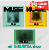 JIMIN (BTS) - MUSE (SET OF 2 ALBUMS + WEVERSE ALBUM) + EARLY BIRD WEVERSE POB GIFTS *