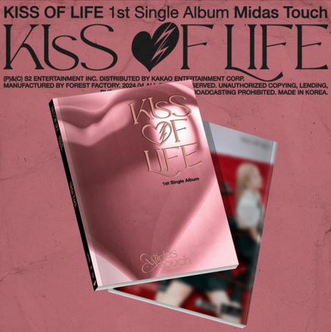 KISS OF LIFE - Midas Touch (Photobook ver.)