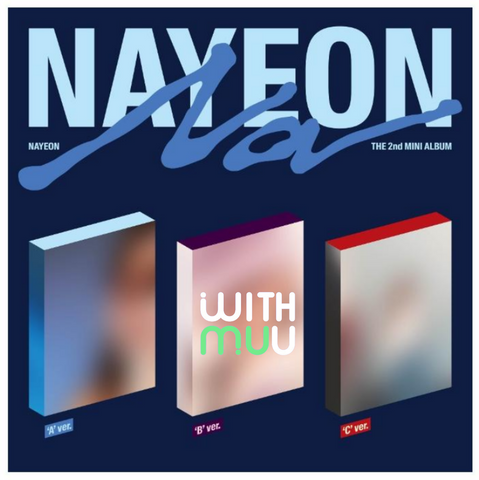 NAYEON (TWICE) - NA - WITHMUU PHOTOCARD *