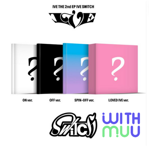 [PREORDER] : IVE - IVE SWITCH - PREORDER BENEFITS + WITH MUU PHOTOCARD *