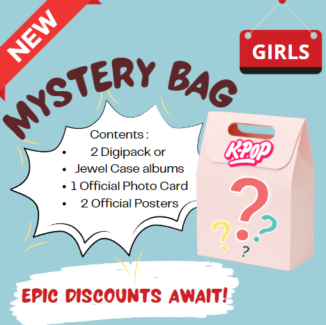 KPOP Lite Mystery Albums Bag - Girls Group - RANDOM VERSIONS ONLY