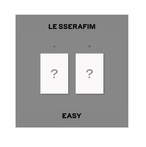 LE SSERAFIM - EASY (Weverse Albums Ver.)