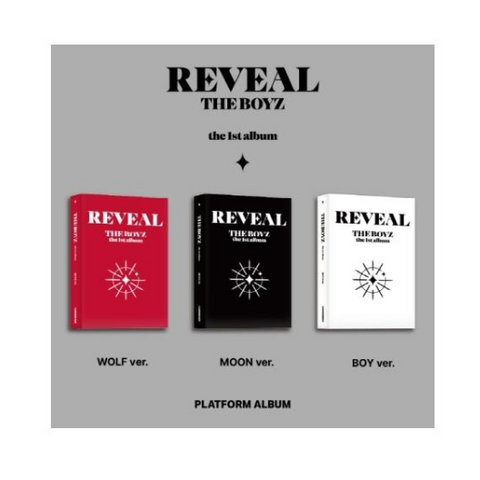 [50% OFF] : THE BOYZ - REVEAL (Platform Ver.) - RANDOM VERSION ONLY