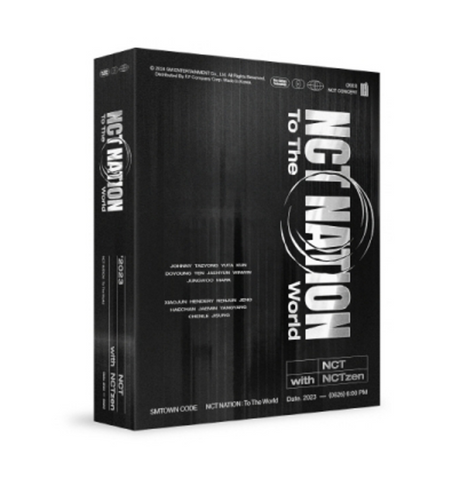 [PREORDER] : NCT - 2023 CONCERT 'NCT NATION : To The World in INCHEON' (SMTOWN CODE)