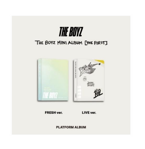 [50% OFF] : THE BOYZ - DEBUT ALBUM [THE FIRST] (Platform Ver.) - RANDOM VERSION ONLY