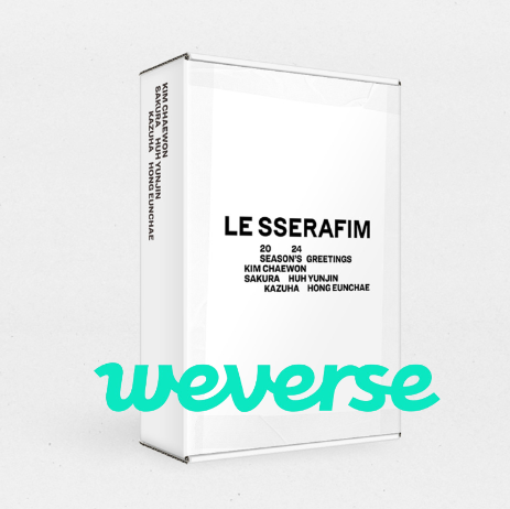 LE SSERAFIM - 2024 SEASON'S GREETINGS [HOLIDAY] + WEVERSE GIFT *
