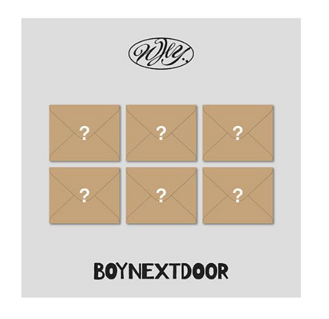 BOYNEXTDOOR - WHY... (LETTER Ver.)