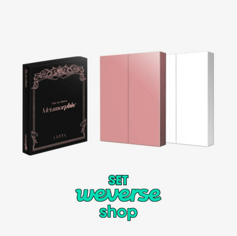 STAYC - Metamorphic (CHEEKY + ICY + PLATFORM) + WEVERSE GIFTS *
