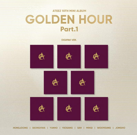 ATEEZ - GOLDEN HOUR PART.1 (Digipack ver.)