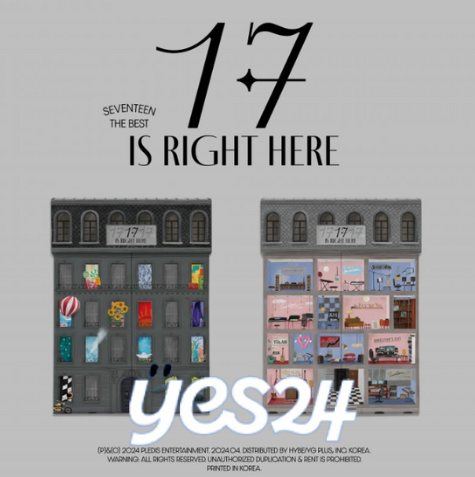 [PREORDER] : SEVENTEEN - SEVENTEEN BEST ALBUM '17 IS RIGHT HERE' + YES24 PHOTOCARD *