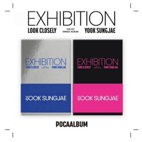 YOOK SUNGJAE (BTOB) - EXHIBITION : Look Closely (POCA ALBUM) RANDOM VERSION ONLY
