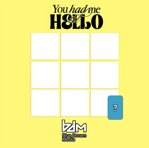 [PREORDER] : ZEROBASEONE (ZB1) - You had me at HELLO (Digipack ver.) + BDM Photocard *
