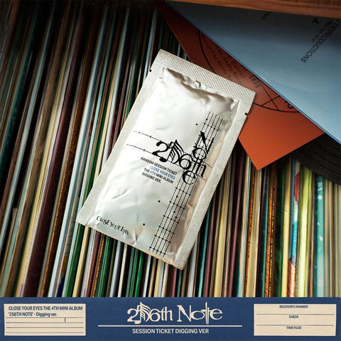 [PREORDER] : CLOSE YOUR EYES - 256th Note (Digging Ver.)