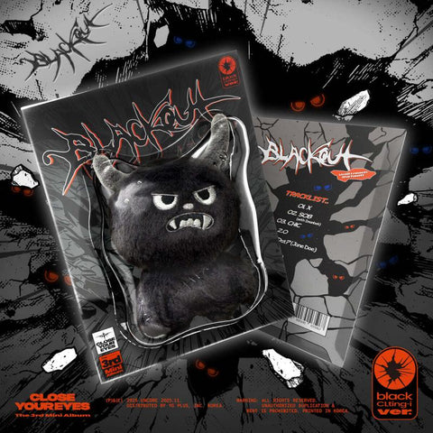 [PREORDER] : CLOSE YOUR EYES - blackout (black CLting-i ver.)