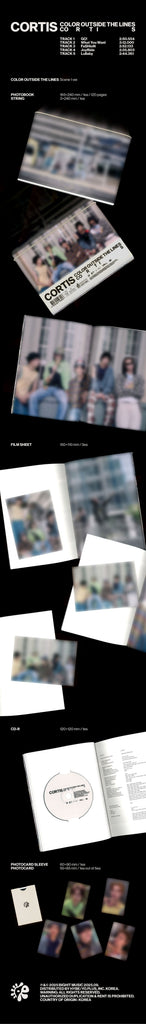 thumbnail image 2 of CORTIS 'Color Outside The Lines' Vinyl LP – Brand New Sealed Record 2 of 6