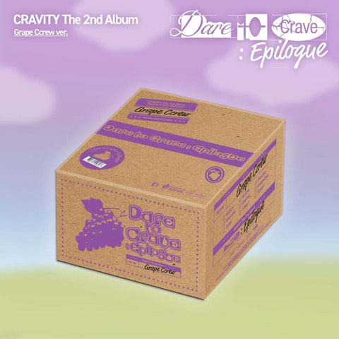 [PREORDER] : CRAVITY - Dare to Crave : Epilogue (Grape Ccrew ver.)