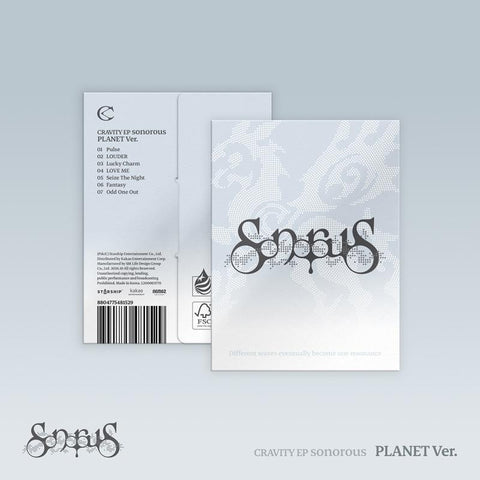 [PREORDER] : CRAVITY - sonorous (PLANET Ver.)