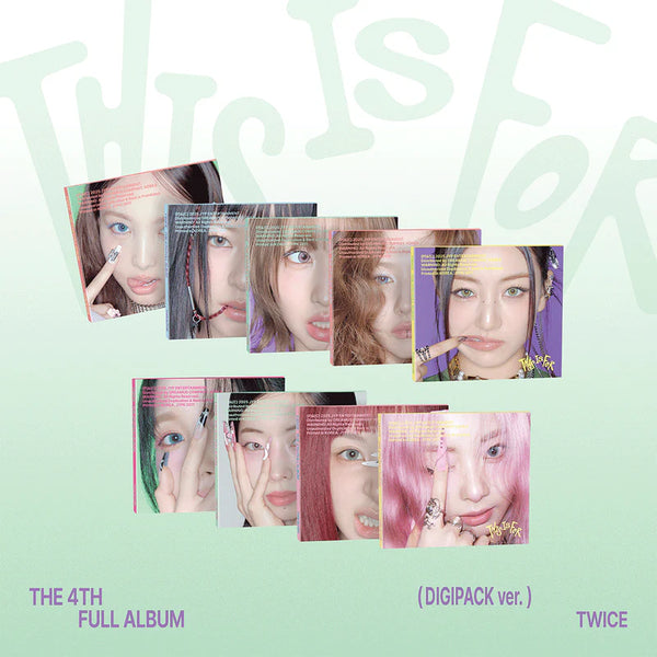 TWICE THIS IS FOR DIGIPACK ver. バラ売り TWICE - THIS IS FOR (DIGIPACK Ver.) – KYYO