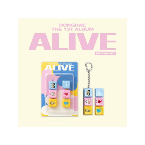 [PREORDER] : DONGHAE (SUPER JUNIOR) - ALIVE (KEYCAP Ver.)