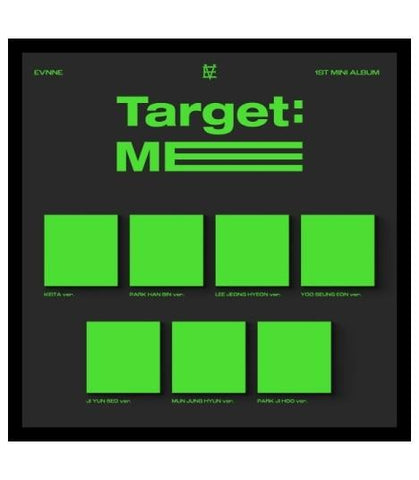 EVNNE - TARGET: ME (Digipack Ver.) - RANDOM VERSION ONLY
