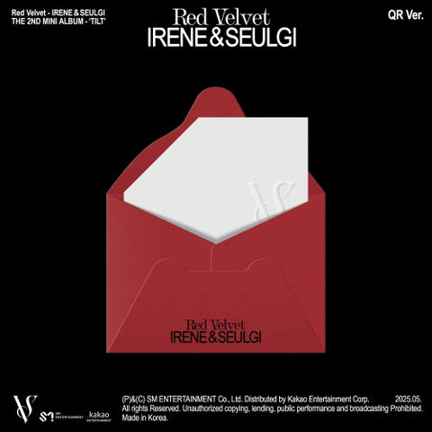 [PREORDER] : IRENE & SEULGI (Red Velvet) - TILT (QR Ver.)