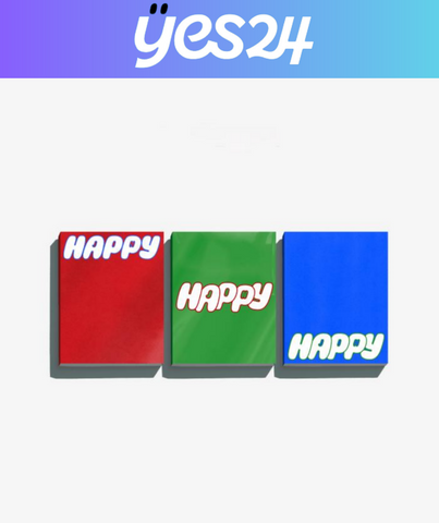 JIN (BTS) - HAPPY + (SET OF 3 VER) + YES24 POB BONUSES *