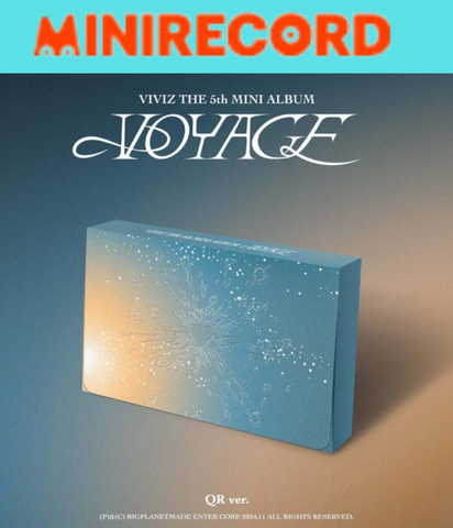 VIVIZ - VOYAGE (QR Ver.) + MINIRECORD POB PHOTOCARD *