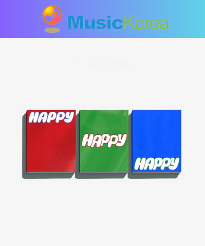 JIN (BTS) - HAPPY + (SET OF 3 VER) + MUSIC KOREA POB BONUSES *