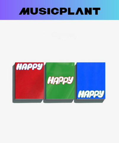 JIN (BTS) - HAPPY + (SET OF 3 VER) + MUSIC PLANT POB BONUSES *