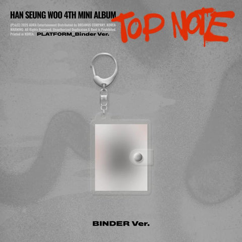 [PREORDER] : HAN SEUNG WOO (VICTON) - TOP NOTE (Platform Binder ver.)