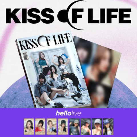 KISS OF LIFE - Lose Yourself (Magazine Ver.) + HELLOLIVE POB PHOTOCARD *