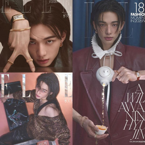 [PREORDER] : HYUNJIN (Stray Kids), NCT WISH - ELLE KOREA (April 2026)