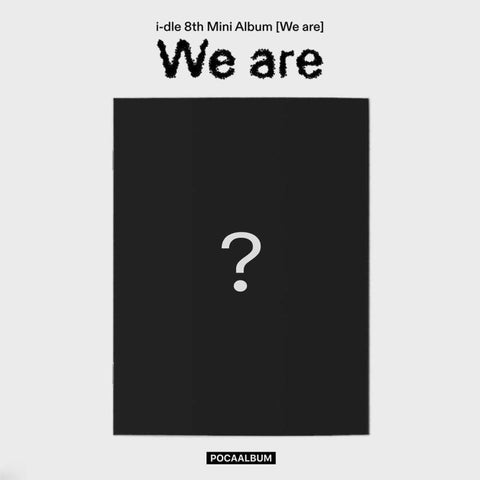 [PREORDER] : i-dle - We Are (Poca Album Photobook)