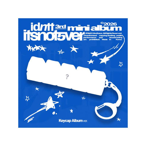 [PREORDER] : idntt - itsnotover (Keycap Album)