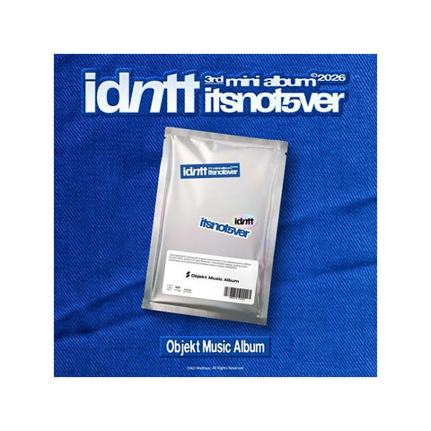 [PREORDER] : idntt - itsnotover (Objekt Music Album ver.)