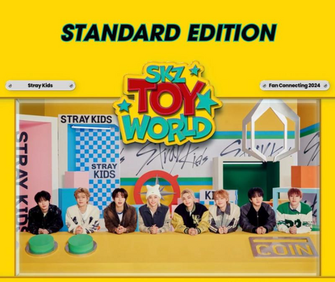 [PREORDER] : Stray Kids - Fan Connecting 2024 "SKZ TOY WORLD" (Blu-ray) (Standard Edition)