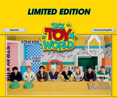 [PREORDER] : Stray Kids - Fan Connecting 2024 "SKZ TOY WORLD" (2 Blu-ray) (Limited Edition)