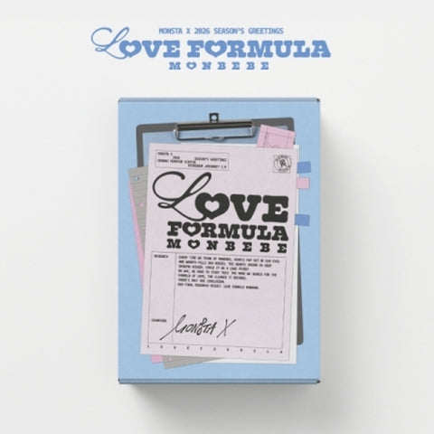 [PREORDER] : MONSTA X - 2026 SEASON’S GREETINGS [LOVE FORMULA MONBEBE]